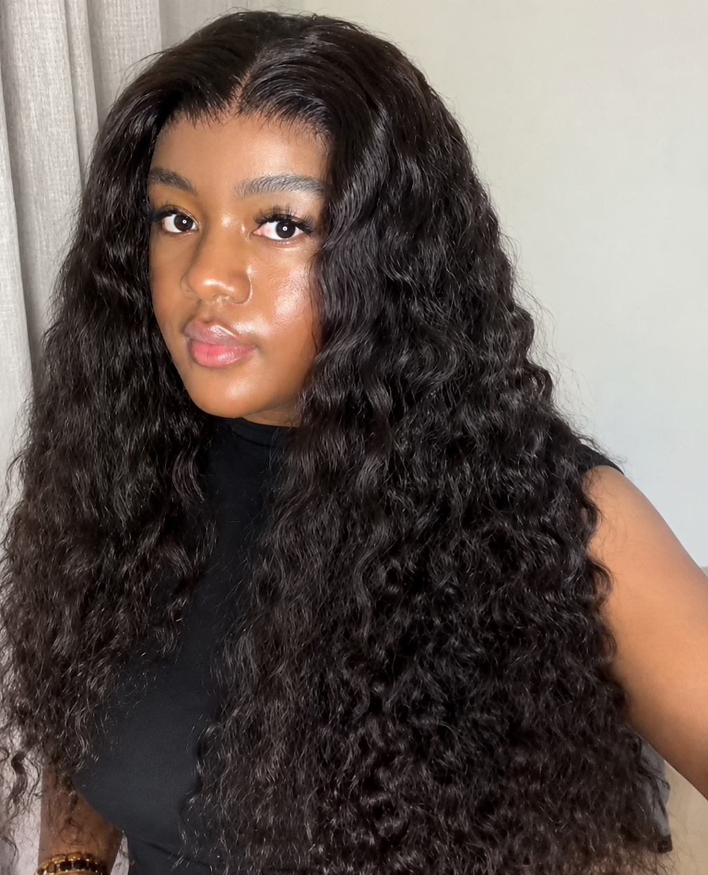 26'' Hermez curls raw hd frontal