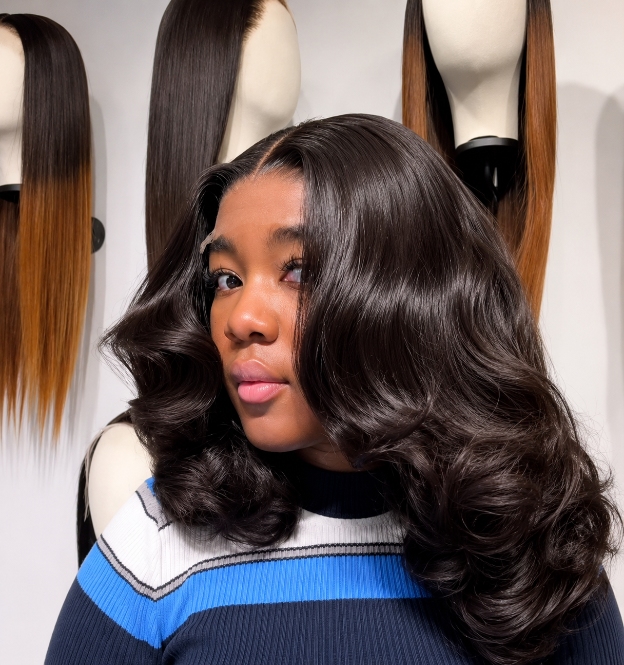Raw hair HD 5*5 480g