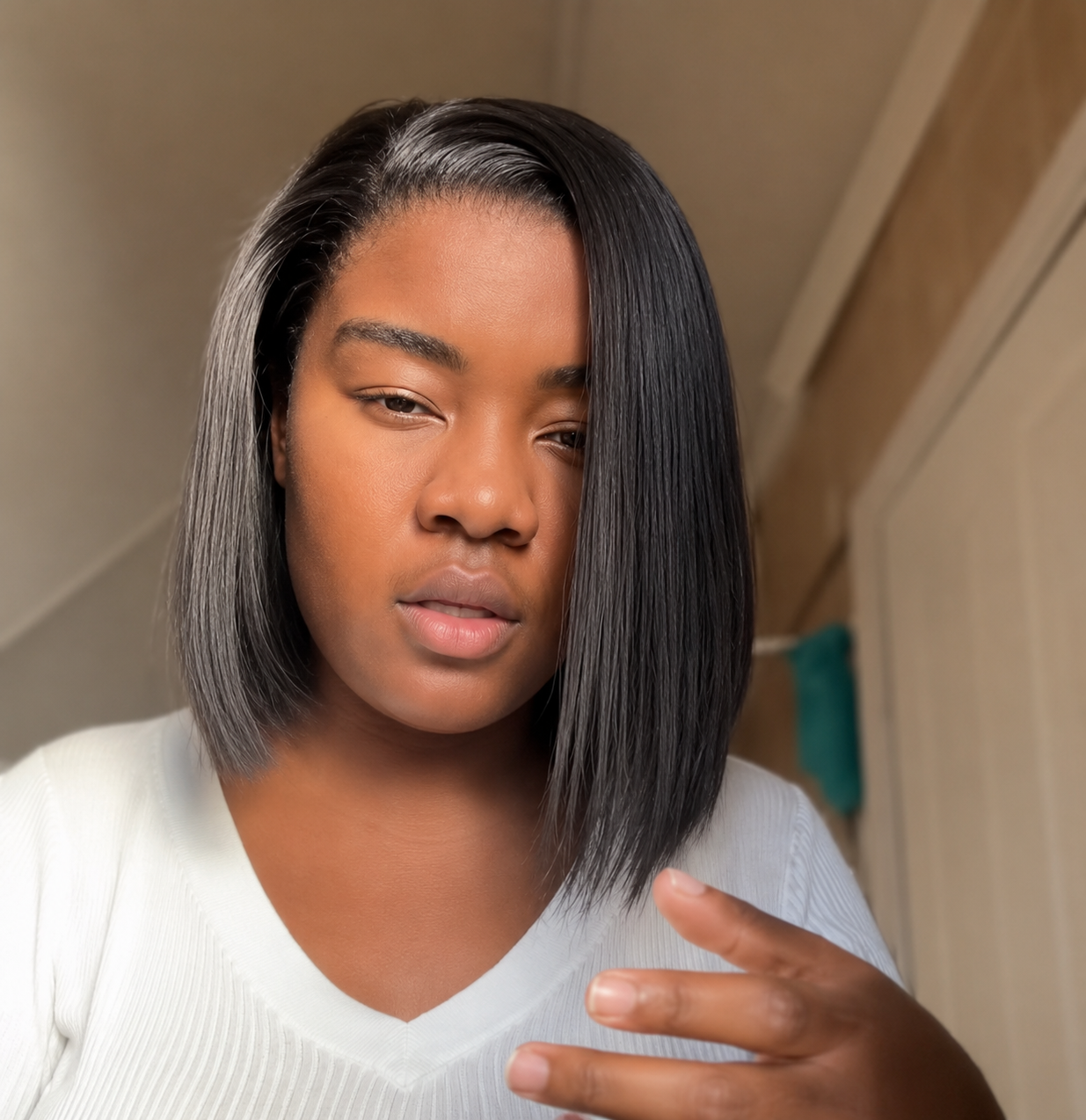 8'' Viet Side part Bob