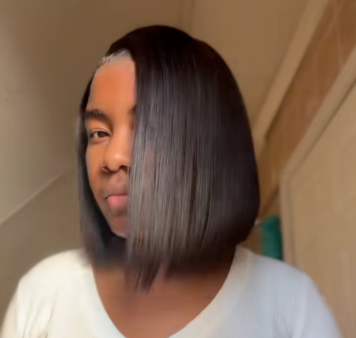 8'' Viet Side part Bob