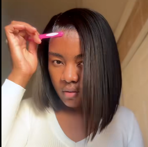 8'' Viet Side part Bob