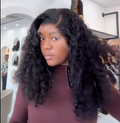 20'' Raw 200g DD water curls lace