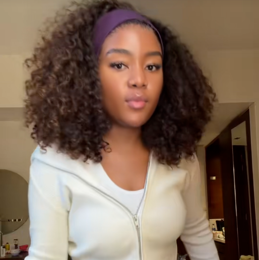 14'' SDD Raw curls frontal hd lace 300g