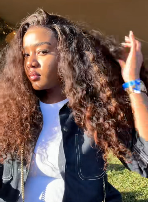 Raw curls Hd full frontal extra volume